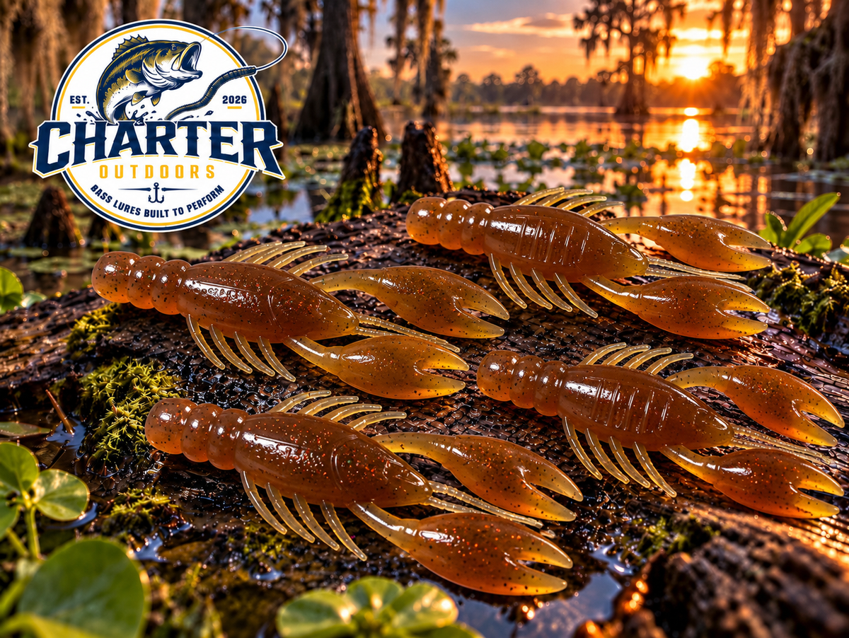 4" Real Craw Crawdad Pack of 6