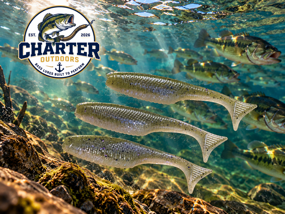 3.2" Swim Bait Dirty Shad Pack of 6
