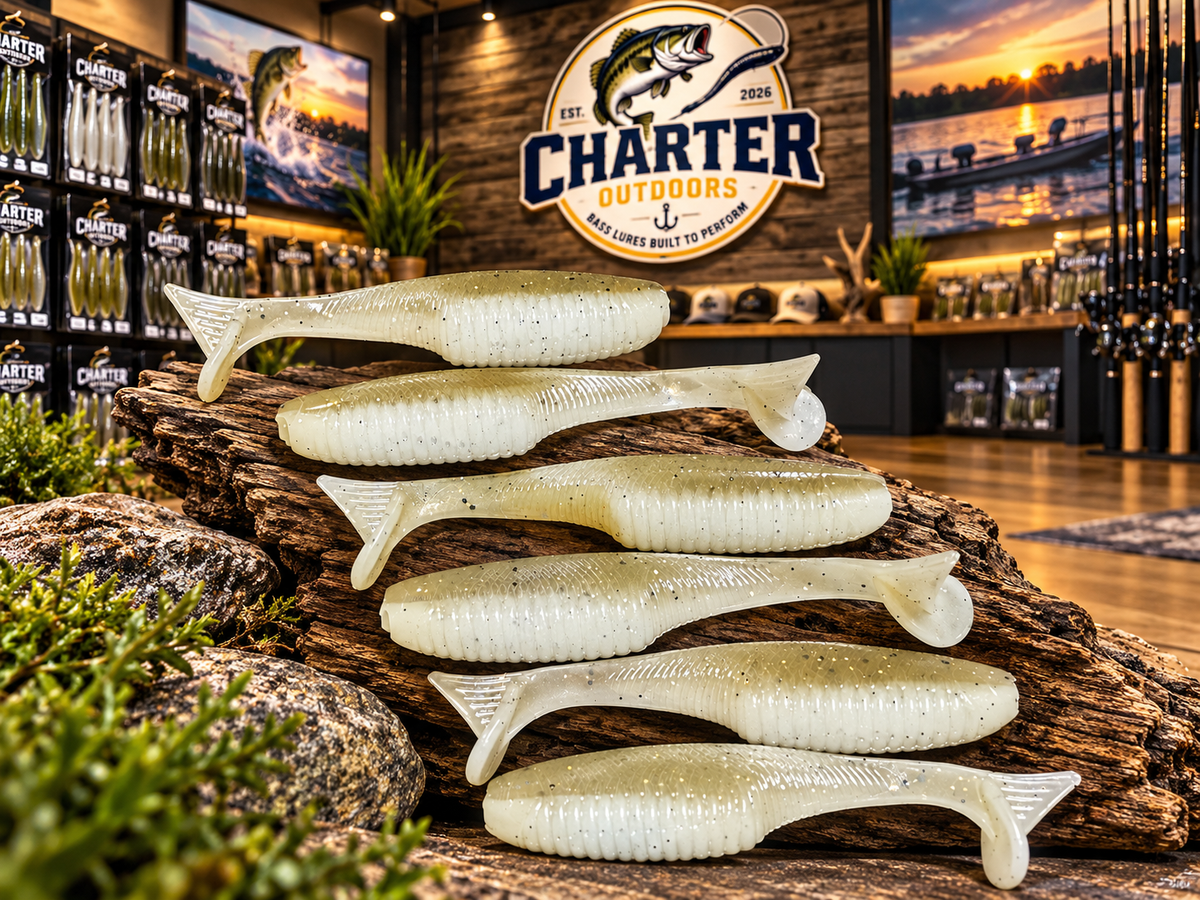3.2" Swim Bait Tennessee Shad Pack of 6