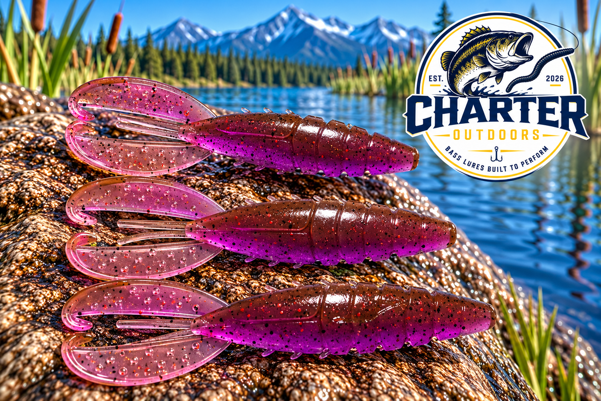 4" G Craw in Chameleon Pack of 10