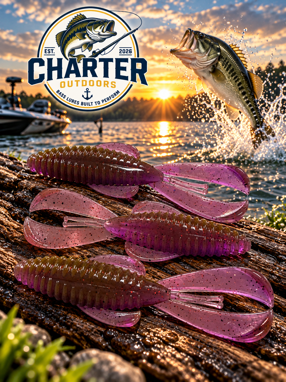 4" G Bug Chameleon Pack of 10